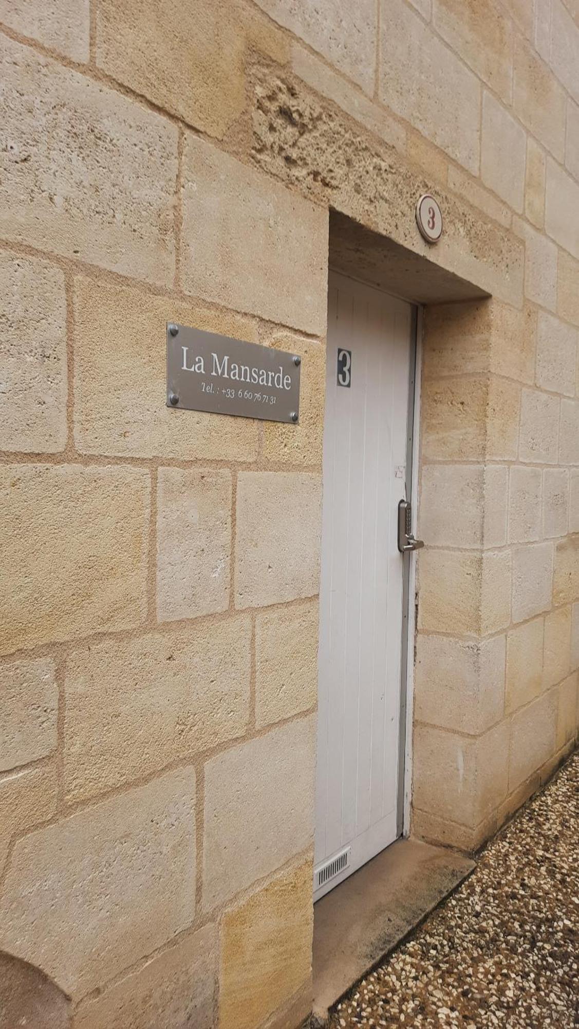La Mansarde Apartment Saint-Émilion Екстериор снимка
